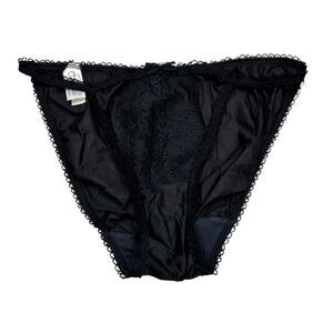 Ladies‎ Vintage Sedu Brand Black Panties Size 5